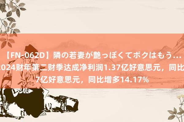 【FN-062D】隣の若妻が艶っぽくてボクはもう… 5 华纳音乐2024财年第二财季达成净利润1.37亿好意思元，同比增多14.17%